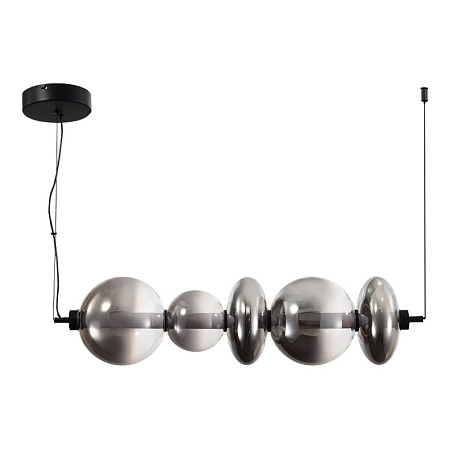 Светильник подвесной ST-Luce Черный/Дымчато-Серый LED 1*40W 3000K SL6119.413.40 - фото