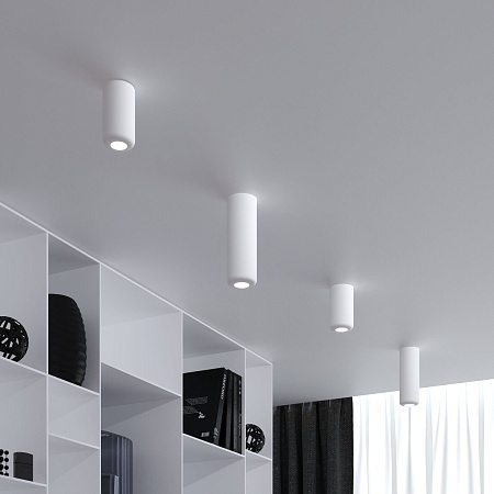 Светильник потолочный светодиодный 10W 4000K белый 25045/LED Elektrostandard - фото