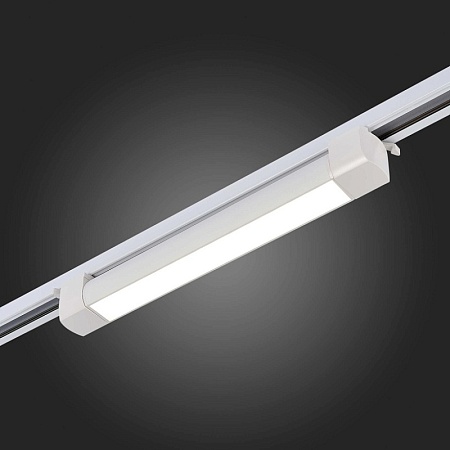 Св-к трек. Белый LED 1*20W 3000K 1 450Lm Ra>90 120° IP20 L387xW49xH54 170-240V ST368.536.20 - фото