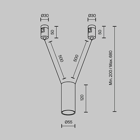 Трековый светильник Technical TR157-1-12W3K-PT - фото