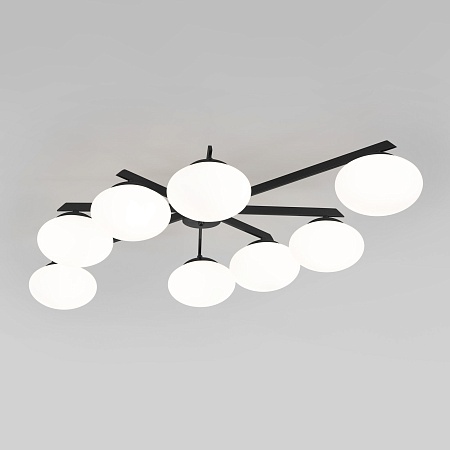 Потолочный светильник Eurosvet 70220/8 черный Smart - фото