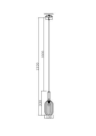 Подвесной светильник Freya Zelma FR8013PL-01AM - фото