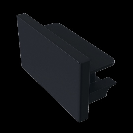 Трековая система Technical однофазная для натяжного потолка чёрная 200x200x200 TS-Z-200-TR020-1-GU10-B