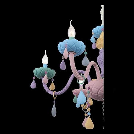 Люстра подвесная ST-Luce Разноцветный E14 6*40W SL1700.783.06 - фото