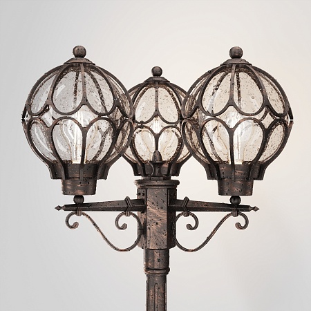 Садово-парковый светильник Outdoor Via O023FL-03G - фото