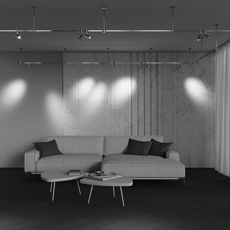 Трековый светильник Technical TR144-1-5W4K-W-PT - фото