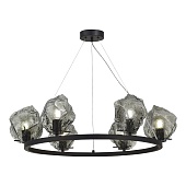 Люстра подвесная ST-Luce Черный/Серо-зеленый E14 6*40W SL1175.403.06