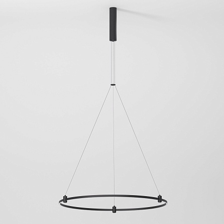 Esthetic Magnetic Шинопровод с тросовыми креплениями Round черный ⌀800 85138/00 Elektrostandard - фото