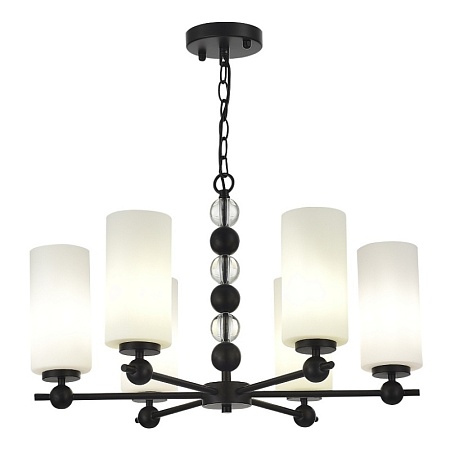 Светильник подвесной ST-Luce черный/белый E27 6*40W SL2003.403.06 - фото