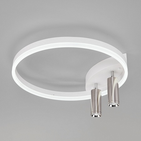 Потолочный светильник Eurosvet 90247/3 белый/хром Smart - фото