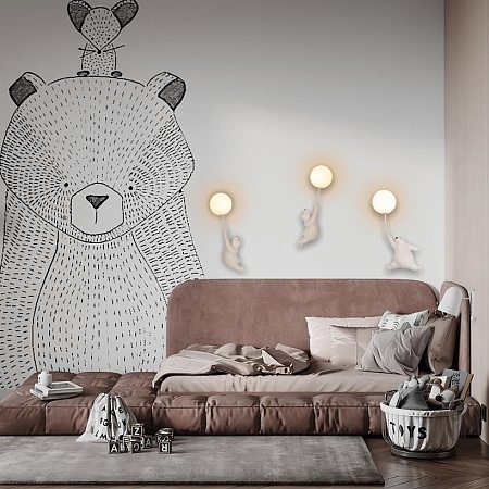 10030W/C Настенный светильник LOFT IT Teddy - фото