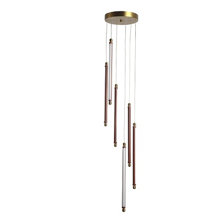 Светильник подвесной ST-Luce Латунь/Терракотовый, Белый LED 6*5W 3000K SL6225.303.06 - фото