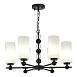 Светильник подвесной ST-Luce черный/белый E27 6*40W SL2003.403.06 - фото