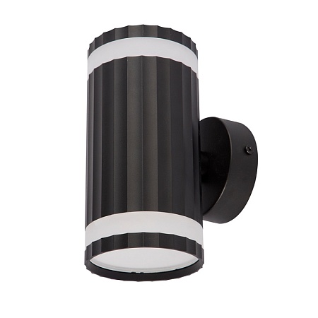 Светильник  настенный Feron HL3690 OLYMPUS 12W, 230V, 2*GX53, чёрный IP20 - фото