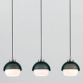 Подвесной акцентный светильник Eurosvet 50106/3 античная бронза/черный