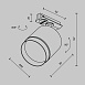 Трековый светильник Technical Polar TR088-1-GX53-B - фото