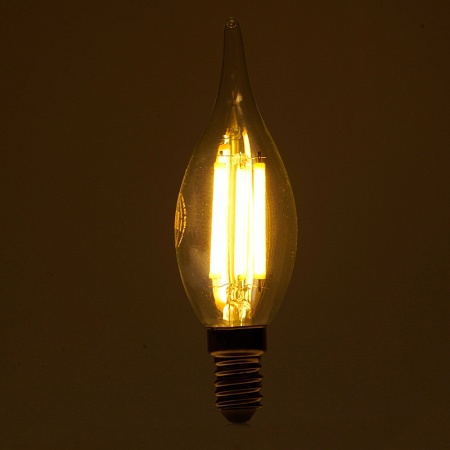 Лампа светодиодная Feron.PRO LB-1218 Свеча на ветру E14 1280LM 8W 175-265V 2700K - фото