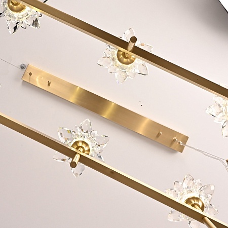 Подвесная Люстра Lotos Long 8 Imperiumloft 140839-26 - фото