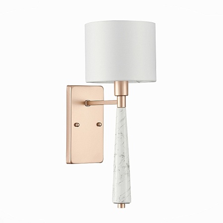 Светильник настенный ST-Luce Матовое золото/Белый E14 1*40W SL1163.201.01 - фото