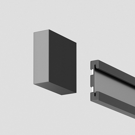 Трековая система Technical гибкая на стену чёрная 150x150x150 TS-Z-150-TR206-1-3W3K-B