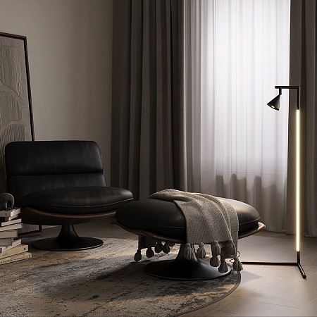 Напольный светильник (торшер) Maytoni MOD489FL-L20B3K - фото