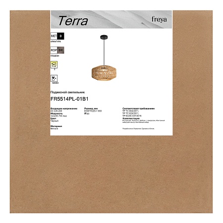 Подвесной светильник Freya FR5514PL-01B1 - фото