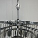 Люстра Rh 1920S Odeon Clear Glass Fringe 3-Tier Chandelier Chrome Imperiumloft 228791-22 - фото