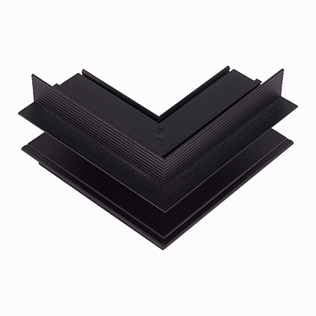 Внешний угол-соединитель для встраиваемого магнитного шинопровода ST-Luce Черный ST007.459.00 - фото