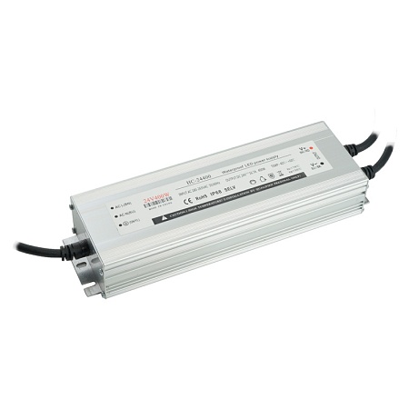 Трансформатор электронный для светодиодной ленты 400W 24V 245*77*41мм  IP67 (драйвер), LB007 FERON - фото