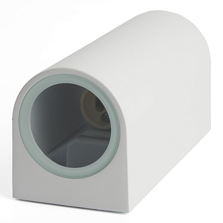 Светильник садово-парковый Feron DH015,на стену, 2*GU10 230V, белый - фото