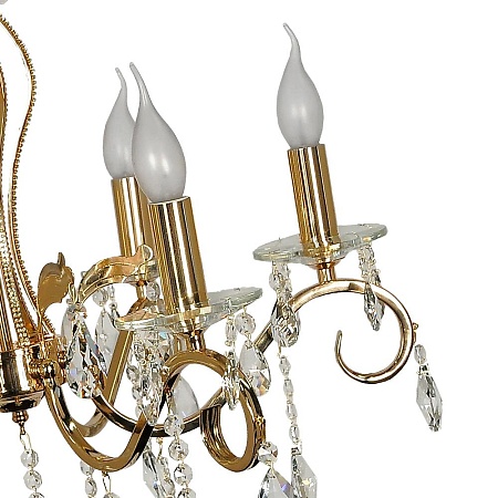 Подвесная люстра Arti Lampadari Vesuvio E 1.1.6.601 G - фото