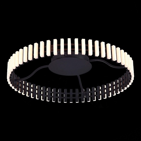 Люстра потолочная ST-Luce Черный/Белый LED 1*40W 3000K SL6203.402.40 - фото
