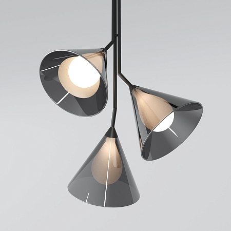 Подвесной светильник Eurosvet 70161/3 черный - фото