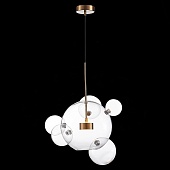 Светильник подвесной ST-Luce Латунь/Прозрачный LED 1*14W 3000K SL1133.213.01