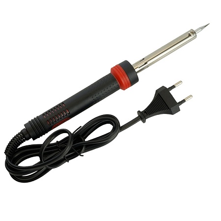 Паяльник с индикатором  40W, нихромовый нагреватель, долговечное жало, 230В - фото