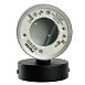 Светильник  настенный Feron HL4580 ARIA 12W, 230V,GX53, серебро + черный IP20 - фото