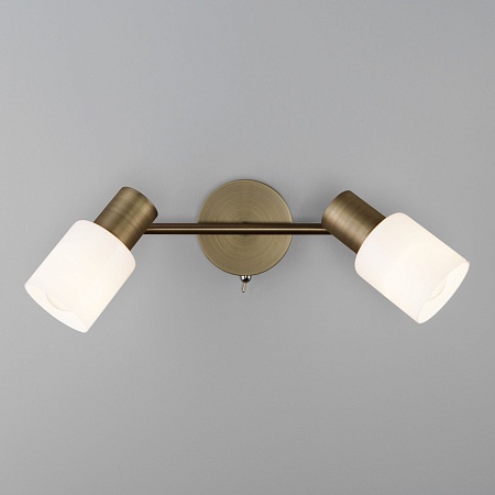 Настенный светильник Eurosvet 20089/2 бронза - фото