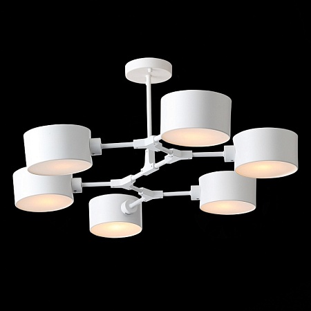 Светильник потолочный Белый/Белый E14 6*60W SLE183502-06 - фото