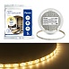 Светодиодная LED лента Feron LS604, 60SMD(2835)/m 4.8W/m 12V IP65 5m, 3000К - фото