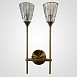 Бра Rh Torche De Verre Double Wall Lamp Imperiumloft 75065-22 - фото
