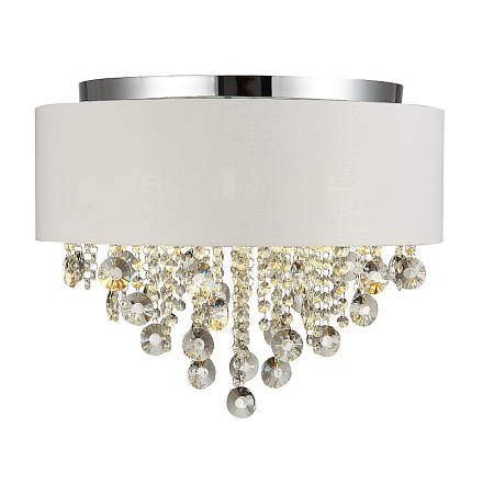 Светильник потолочный ST-Luce Хром/Белый, Золотистый, Прозрачный E14 6*40W SL1350.502.06 - фото
