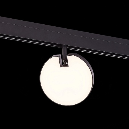 Магнитный трековый светильник Черный LED 1*15W 4000K 760Lm Ra>80 120° IP20 L150xW28xH21 ST359.446.15 - фото