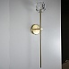 Бра Boule De Cristal Long Sconce Brass Imperiumloft 185376-22 - фото