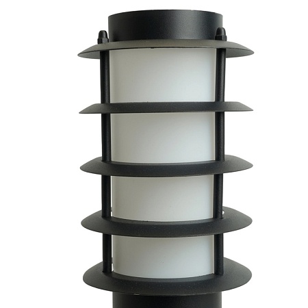 Светильник садово-парковый Feron DH046-B, Техно на стену, 18W E27 230V, черный - фото