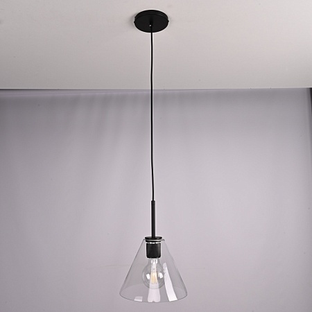 Подвесной Светильник Rh Utilitaire Funnel Pendant Black Imperiumloft 123648-22 - фото