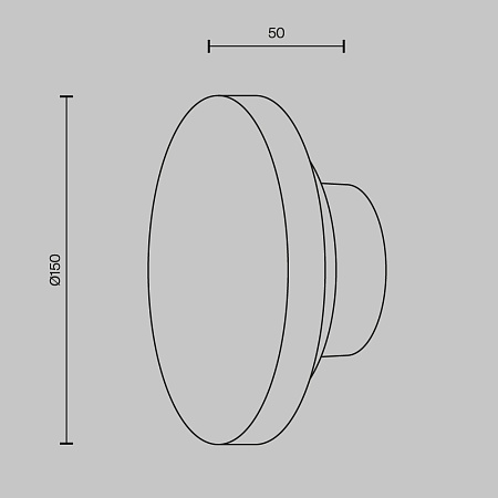 Настенный светильник (бра) Maytoni MOD437WL-L5BG3K - фото