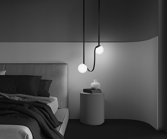 Подвесной светильник Technical Luna TR125B-10W3K-B - фото