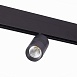Магнитный трековый светильник Черный LED 1*7W 3000K 595Lm Ra>90 36° IP20 L-xW44xH90 48V ST365.436.07 - фото