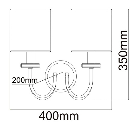 Бра Chiaro Палермо 386026902 - фото