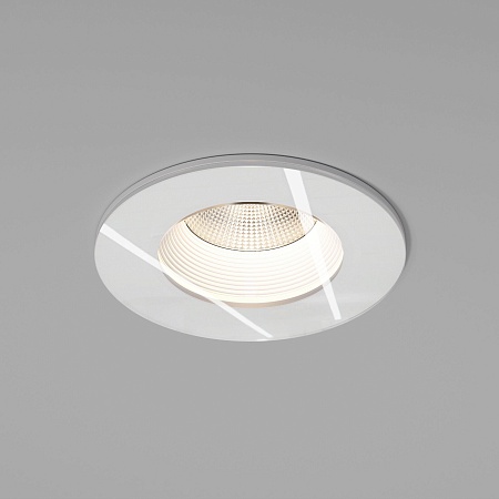 Светильник встраиваемый светодиодный Artis 7W 3000 белый 25096/LED Elektrostandard - фото